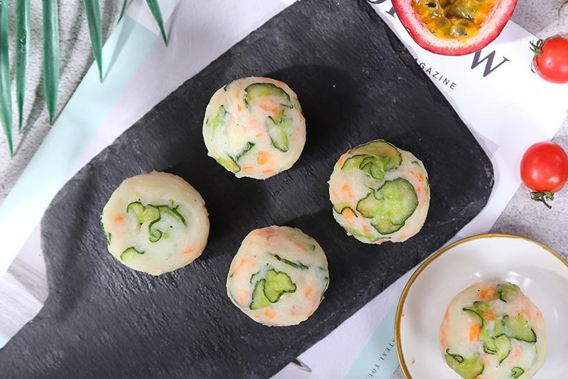 原创日式小清新土豆泥沙拉饱腹低脂营养全面减脂就吃它