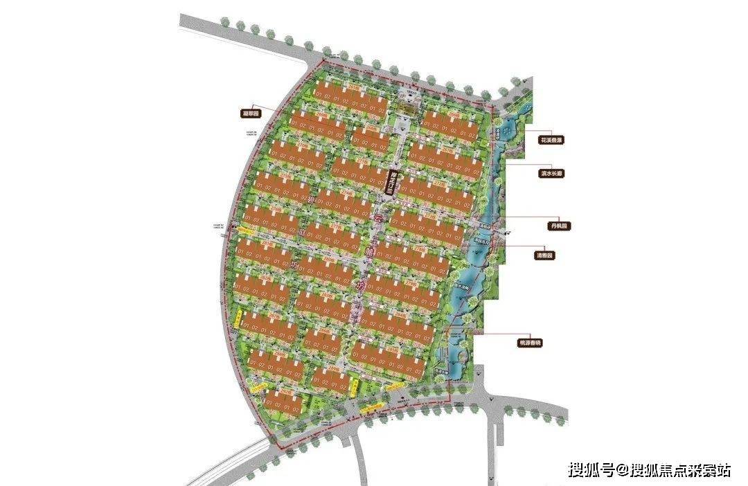 府前龙樾规划图图片