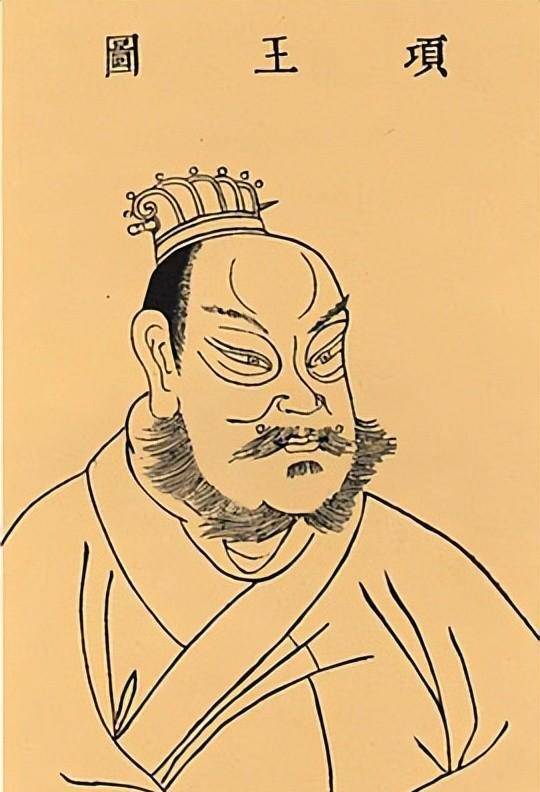 上败彭城,薛人丁固追上,上被发而顾曰:"丁公,何相逼之甚?"乃回马而去.