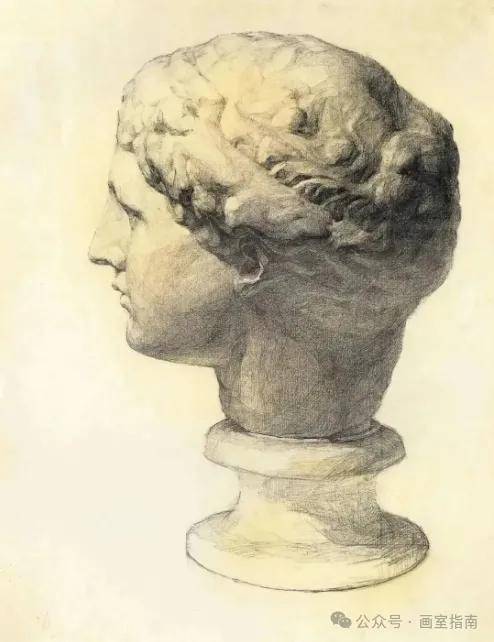 央美附中石膏像素描作品欣赏
