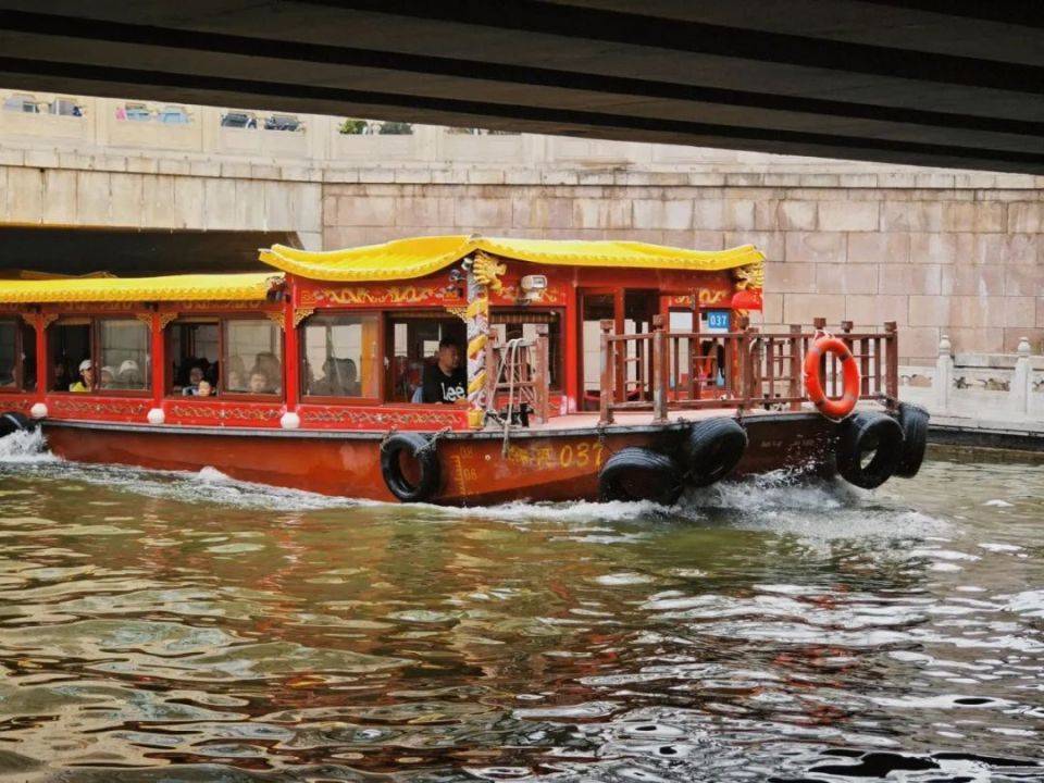长河观柳!北京这条游船航线开航