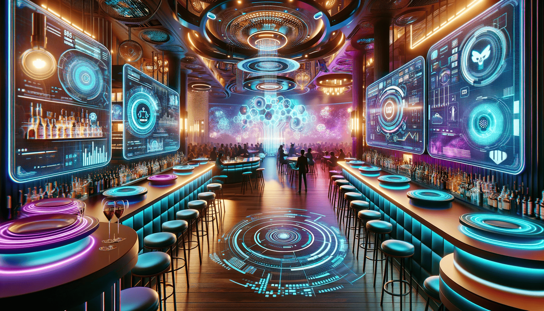 ktv包间设计新风尚私密与开放的完美交融巨嗨点歌机引领潮流