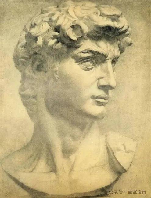 央美附中石膏像素描作品欣赏