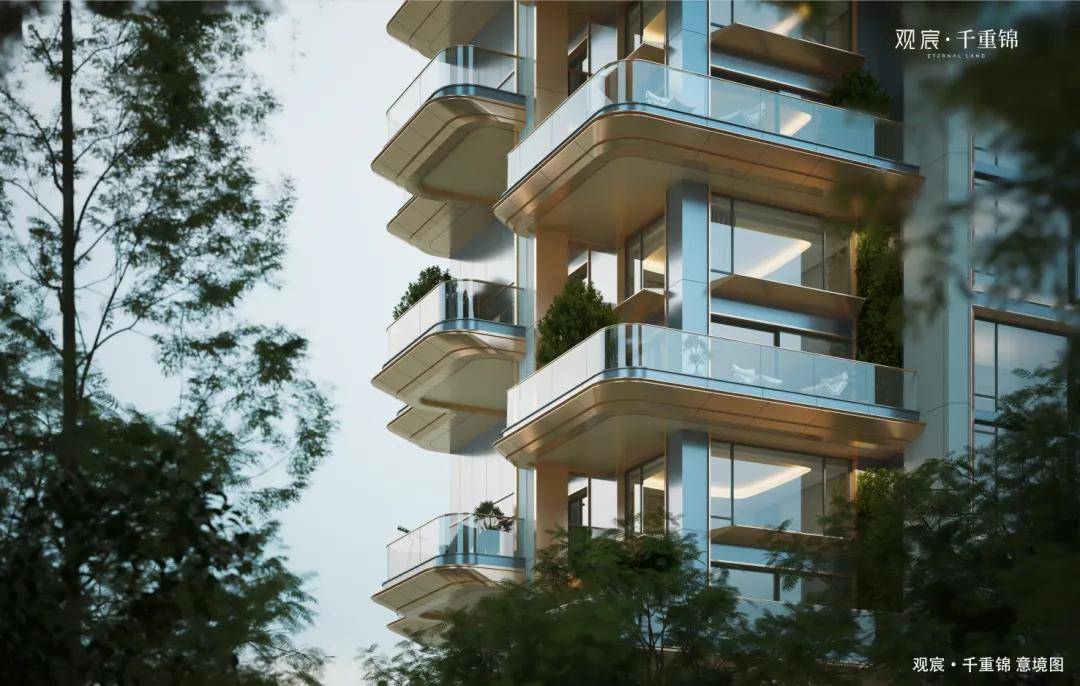 地面通向云端溪谷,浮空甲板,下沉水岸花园,无边际水池……听潺潺流水