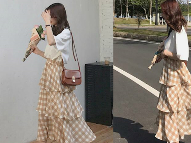 今年流行的格子套装夏季穿上太时髦了