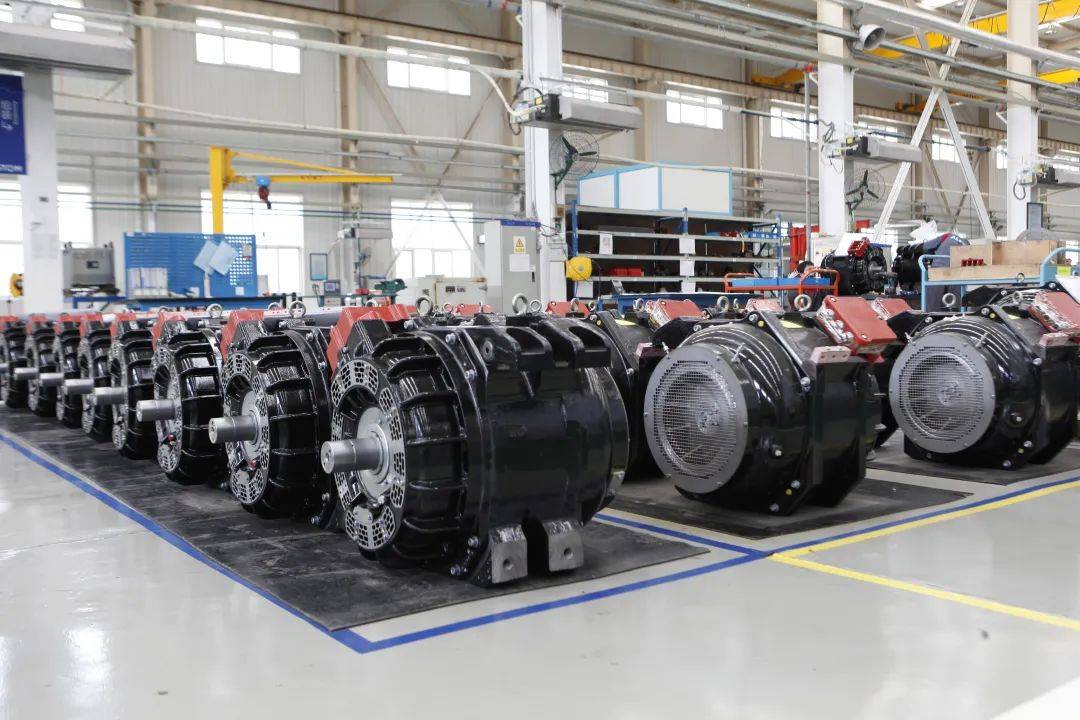 30000台牵引电机下线经开区开放型经济提质增效