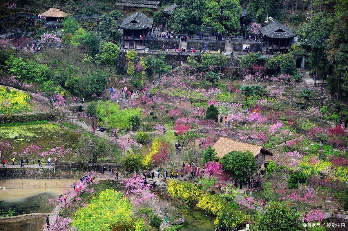 长塘桃花源生态旅游区图片