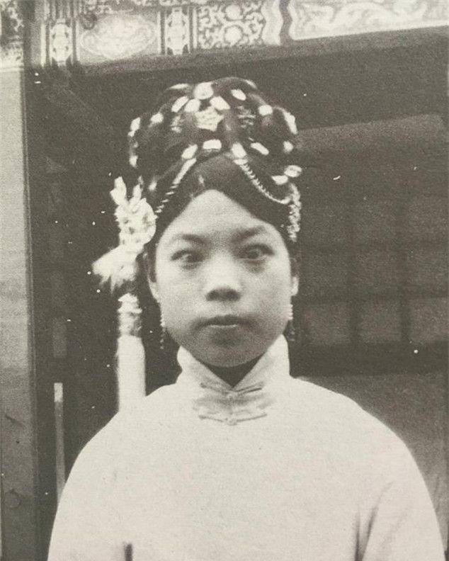 原创溥仪淑妃文绣旧照唯一敢和皇帝离婚的女人结婚9年还是处子身