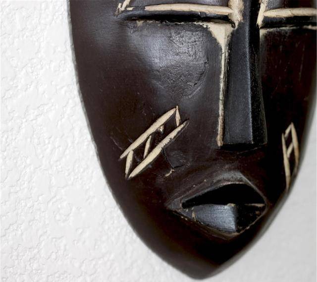 原创炙热的灵魂生猛的虔诚用力地刻画非洲面具文化底蕴