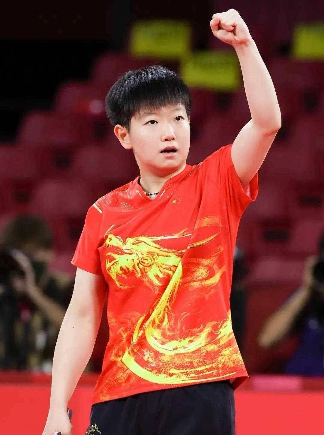 我们五位女乒健将的真实身高_孙颖莎_比赛_王曼昱