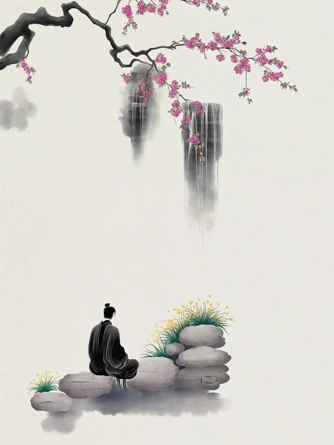 大雪压青松,青松挺且直.要知松高洁,待到雪化时.