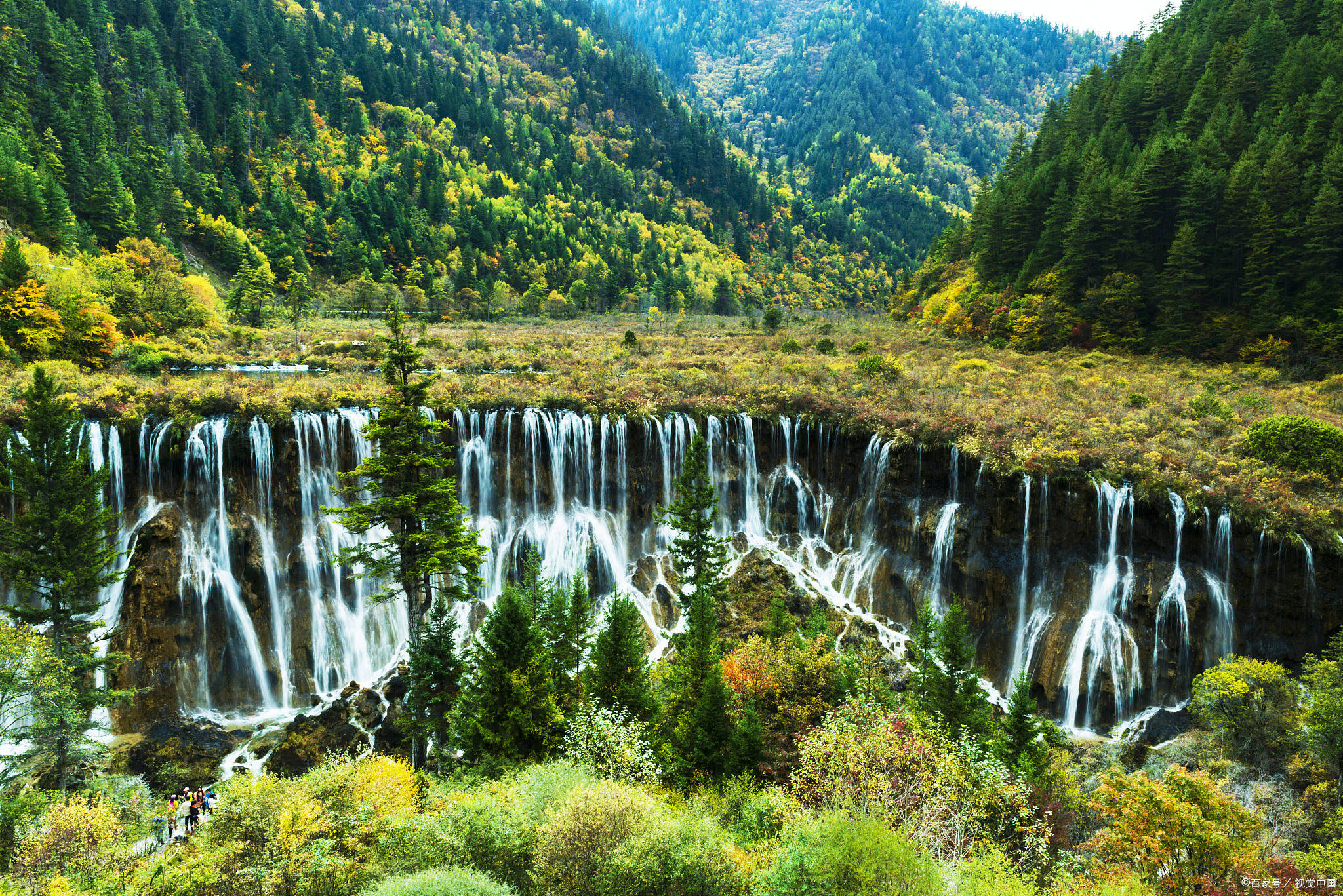 青州九寨沟旅游景点图片