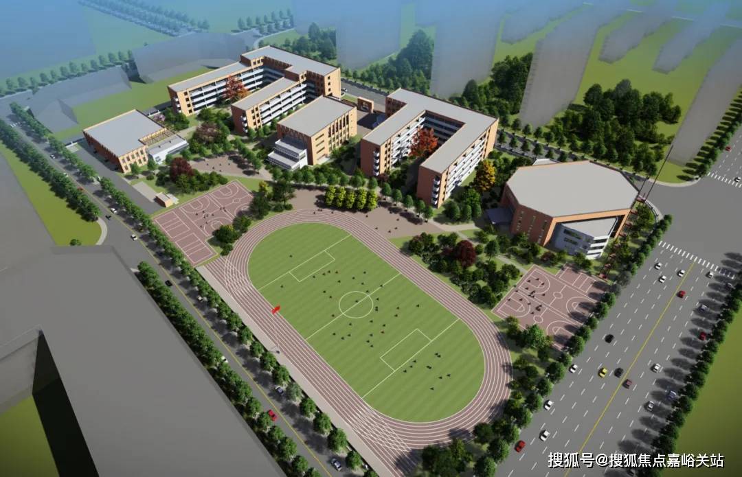 东华大学附属奉贤致远中学(预计2024年6月交付使用,来源上海奉贤)