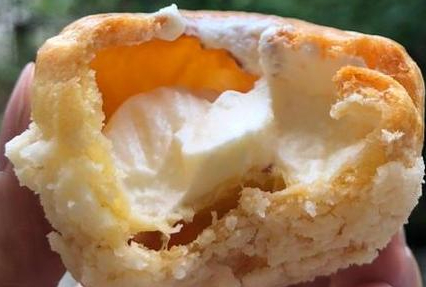 一次就能成功的酥皮泡芙,香甜可口,简单易做_美食_奶油_场合