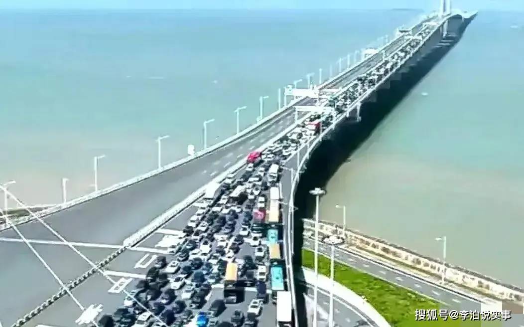 港珠澳大桥爆满了,港网红连连感叹_香港_消费_时候