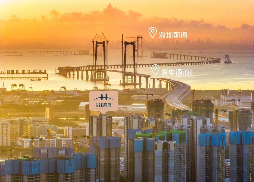 中山马鞍岛cbd豪宅天花板招商臻湾府约79125㎡海景天际大平层