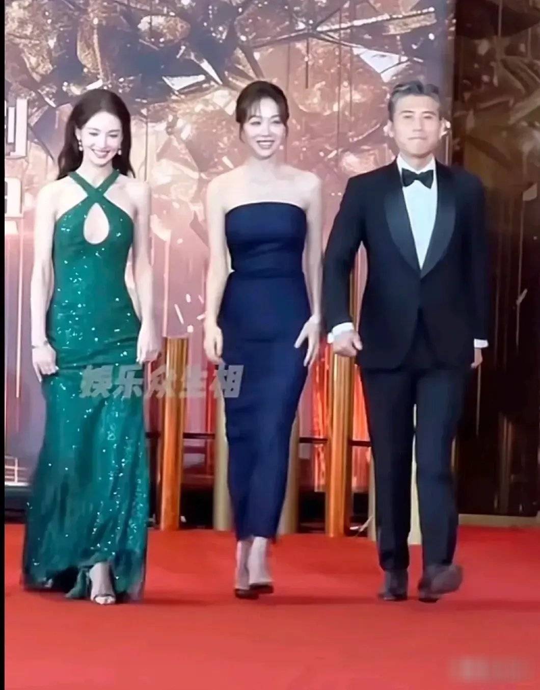 隐藏的高挑女神!姜妍穿平底鞋胜过李乃文,身高成为热议话题