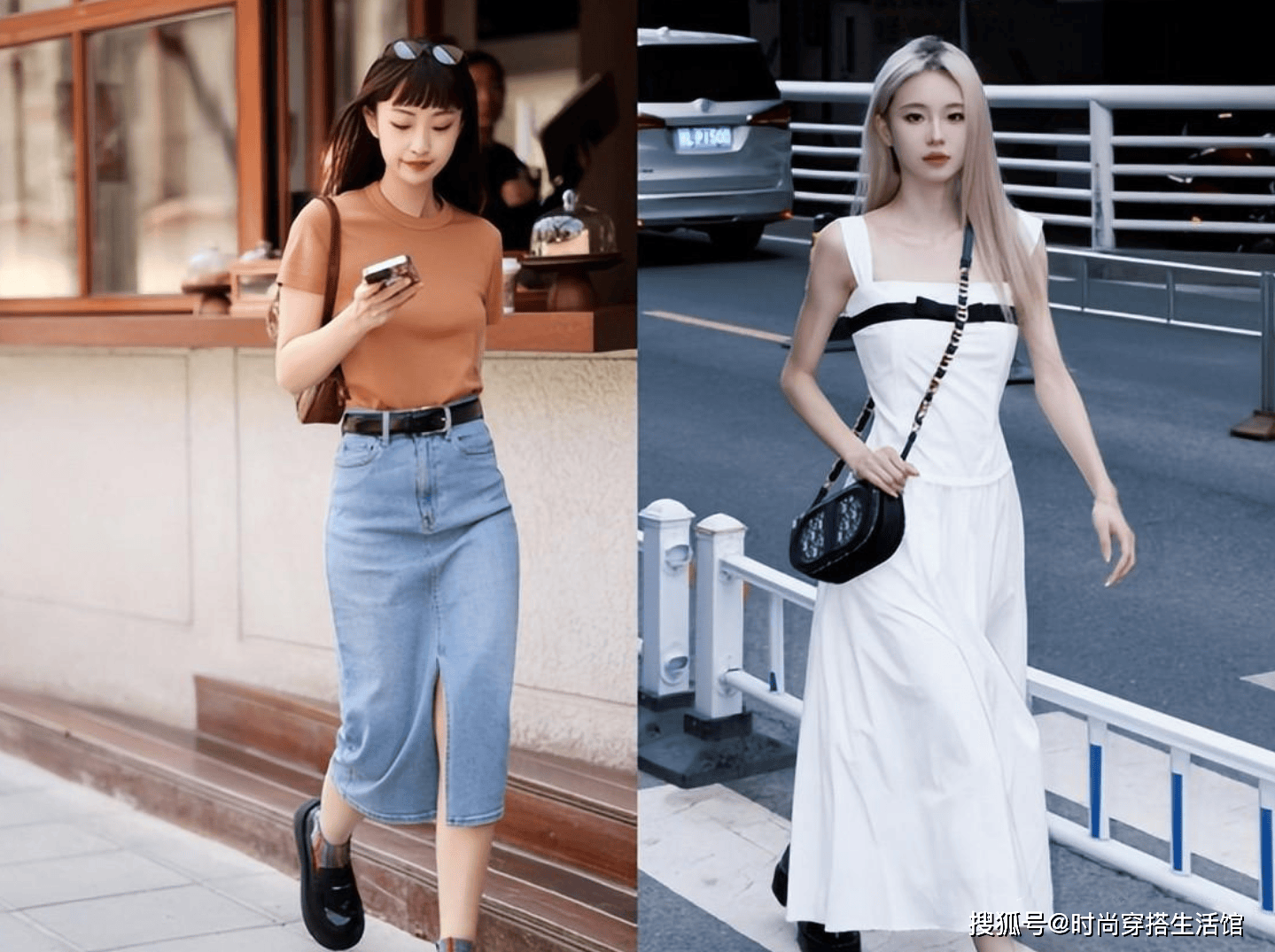 中年女人出街,很少穿黑白灰,却个个高级又时髦_颜色_服装_质感