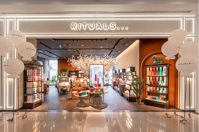 从风靡欧洲到走向世界,rituals如今在全球已经拥有近1100多家直营门店