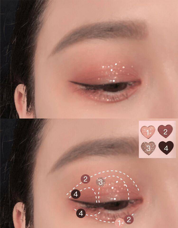 教你掌握眼妆画法,真正的眼妆才不脏_时候_眼线_双眼皮