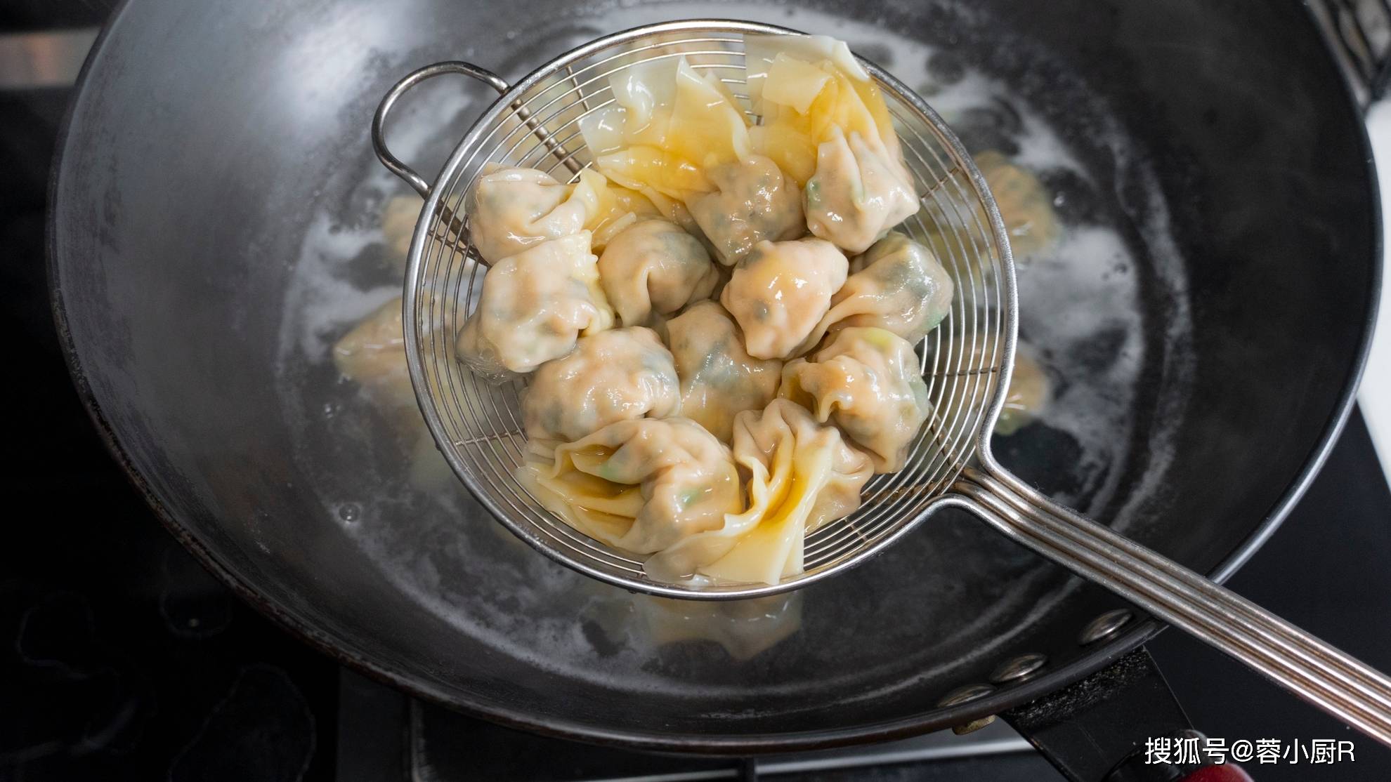 一定要试试这个紫菜鲜肉云吞!3种吃法,和早餐店一样紧实有嚼劲