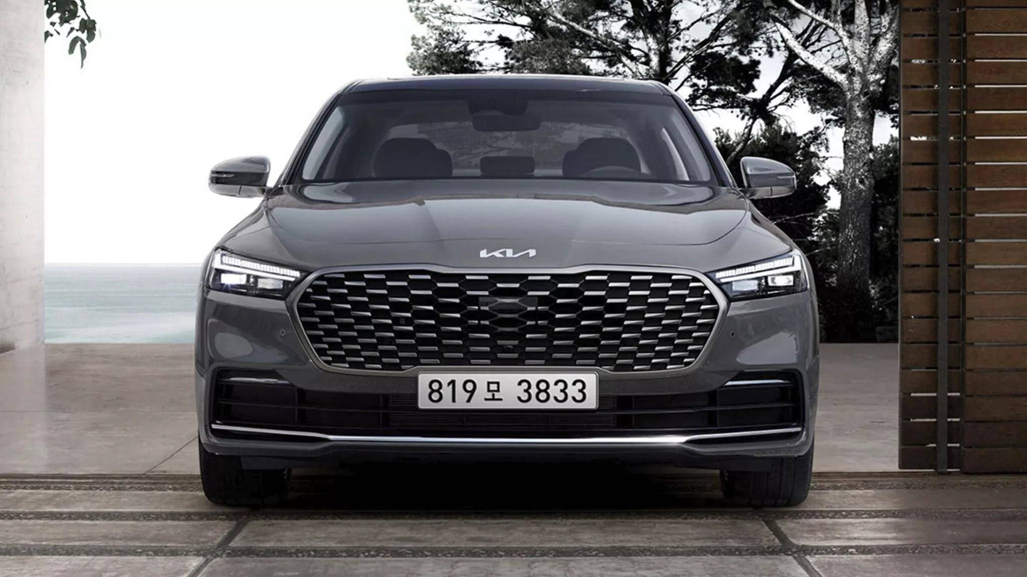 家族旗舰轿车 新款起亚k9官图发布 配v6发动机/内外小幅调整_搜狐汽车