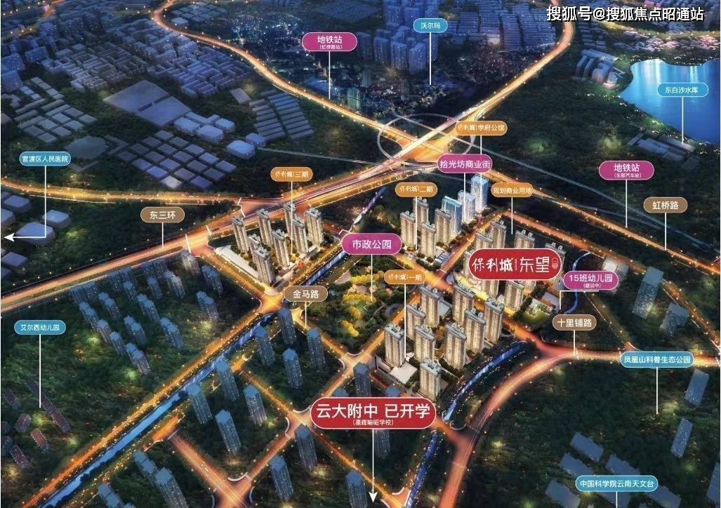 昆明保利城售楼处发布房价房型图户型图交通地铁楼盘地址