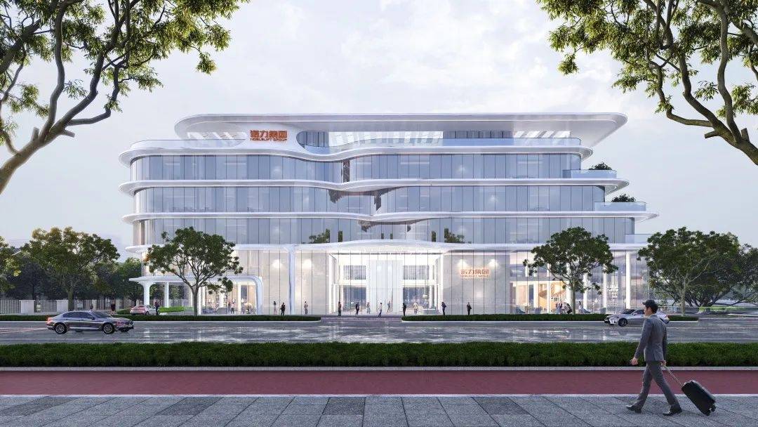 这片区域未来将打造成为集展示,研发,办公为一体的总部大楼