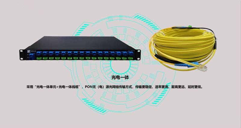 pon系统光电复合单元