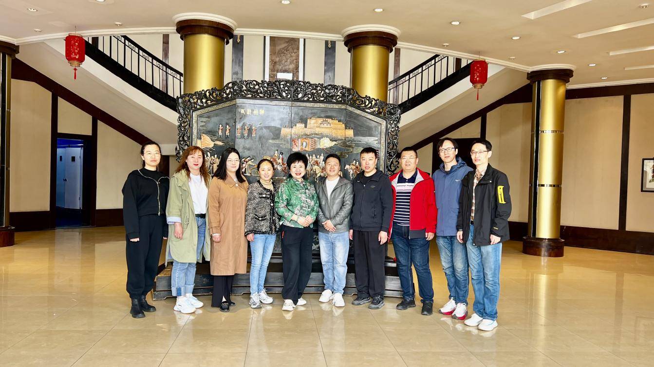 民进太原市新十支部走访会员单位晋祠宾馆