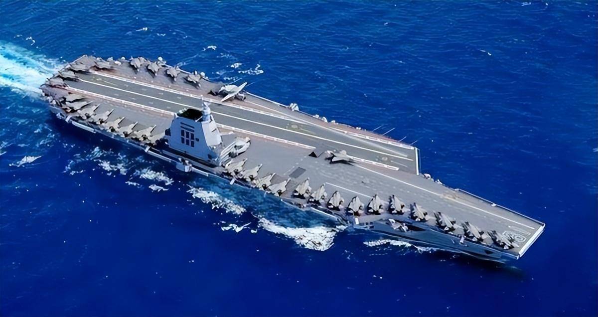 原创第5艘航母加速战斗力赶美超法大连造船厂沉寂7年再次启航