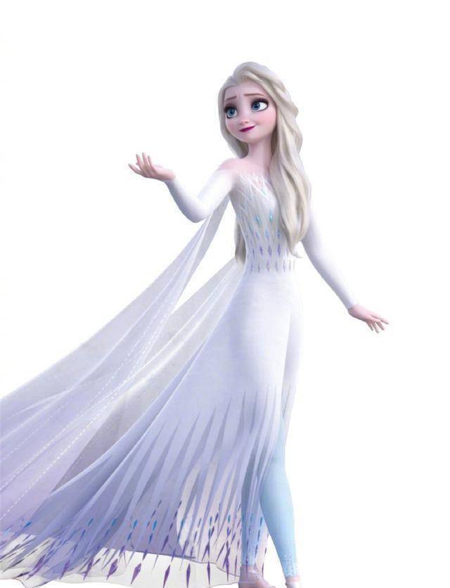 冰雪奇缘2:艾莎白色紧身长裙美翻天!而安娜更是惊艳!真是超赞!