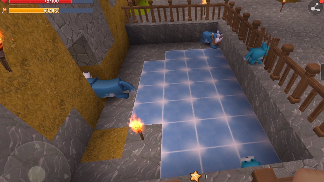 迷你世界狼爸狼妈和狼宝宝快乐地生活