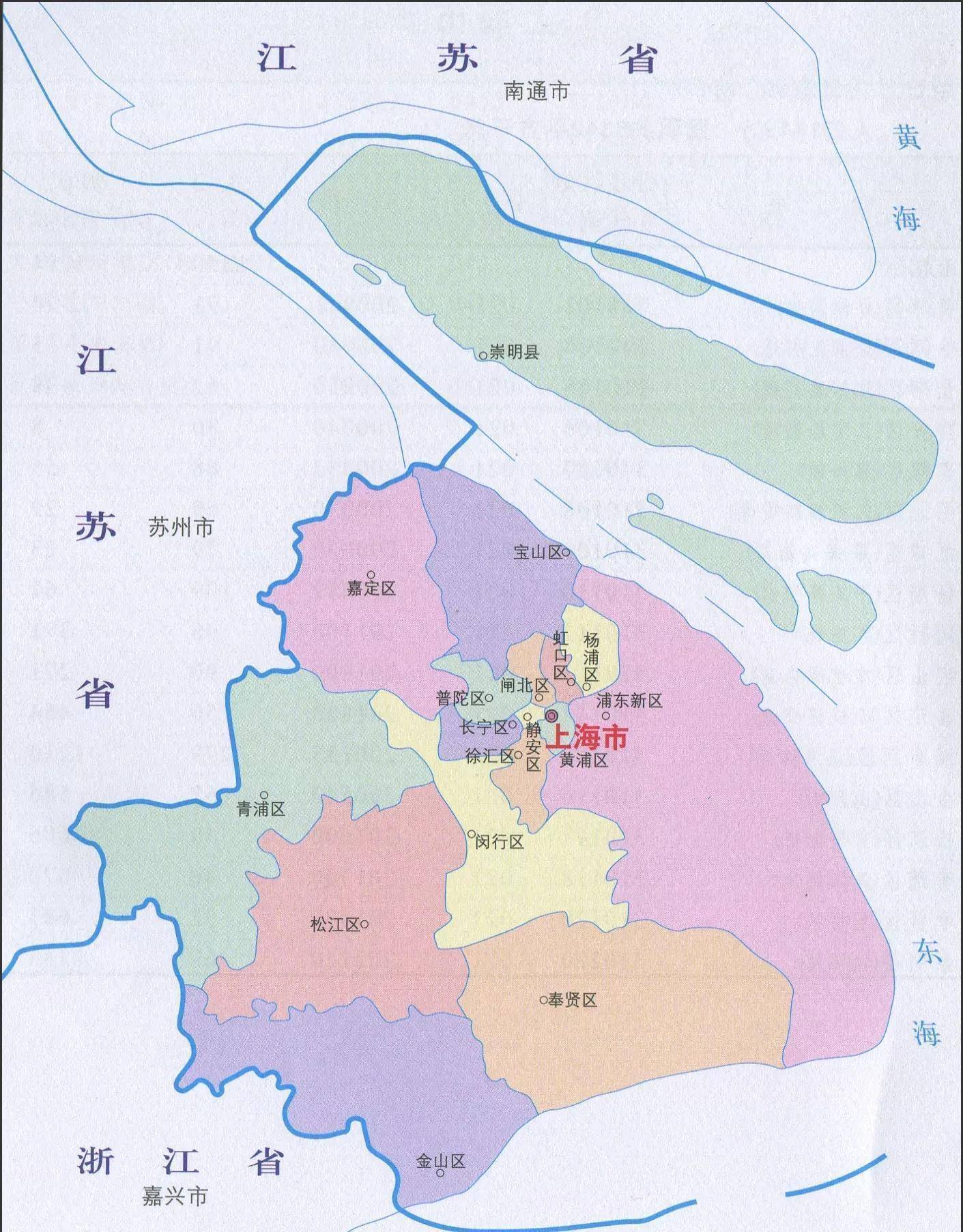 盘点河北划给北京天津的县和江苏划给上海的县及四川划给重庆的县