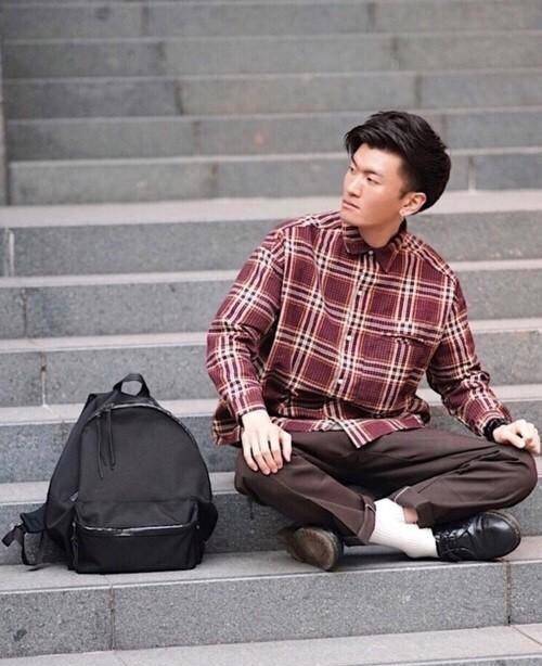 原创男生们还在为穿搭发愁格纹元素穿搭让你一秒变帅气boy