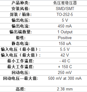 ncv4275adt50rkg低压差稳压器芯片中文资料pdf数据手册引脚图图片参数