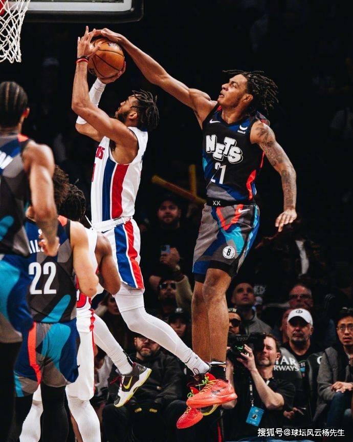 原创篮网113103战胜活塞托马斯末节发威助队逆转活塞斩获连胜