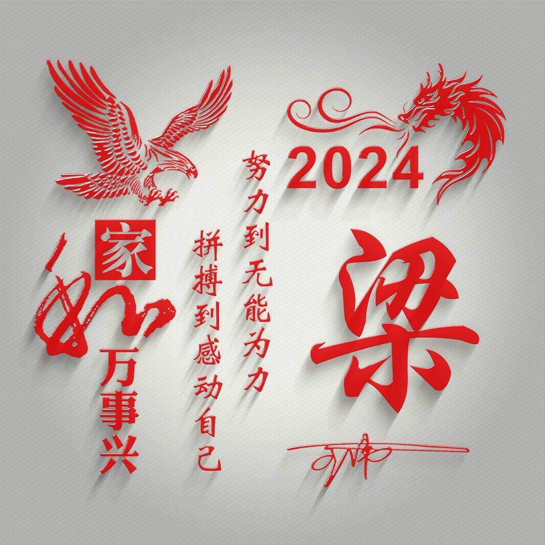 2024姓氏头像第22期