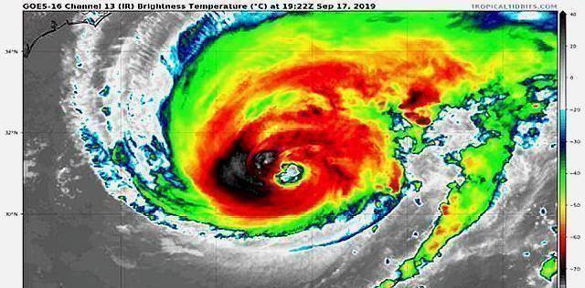 原创擦边了3级飓风温贝托踏足百慕大另一场风暴紧随其后