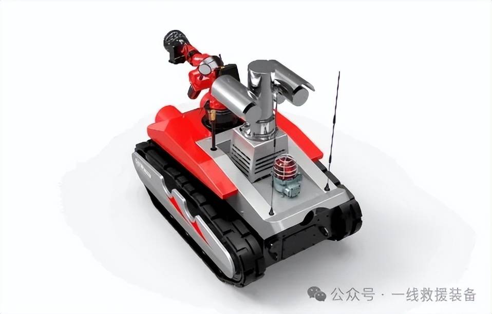 新型消防救援机器人集防爆,智控,灭火,侦察,自主避障于一体