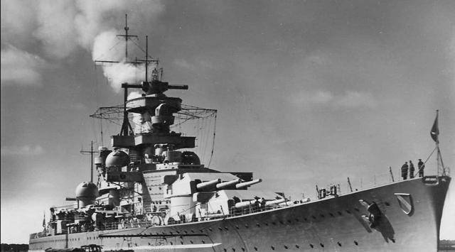 战列舰能打沉航母吗二战德国海军的神操作让人叹为观止