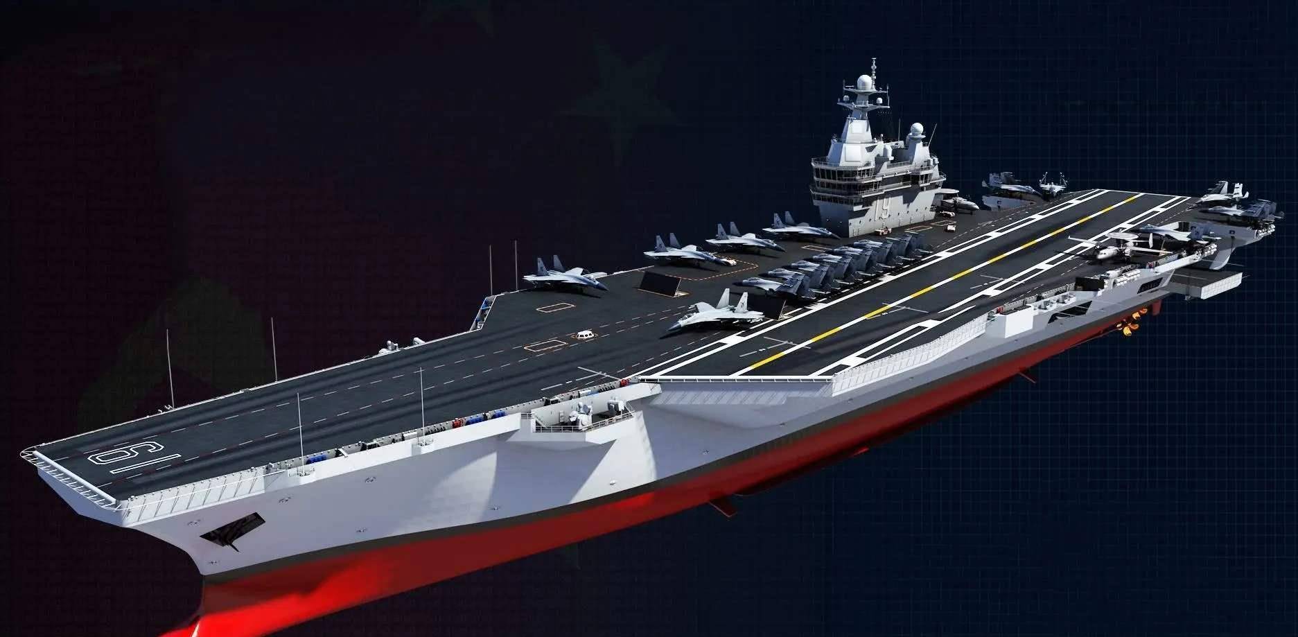 当第三艘航母服役之后,中国将会成为真正的世界海军大国,到时候中国的