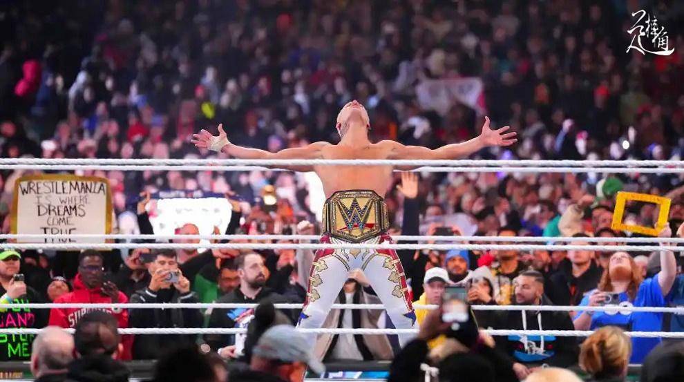 原创科迪不负众望勇夺wwe冠军达米安复刻世纪大劫案斩获金腰带