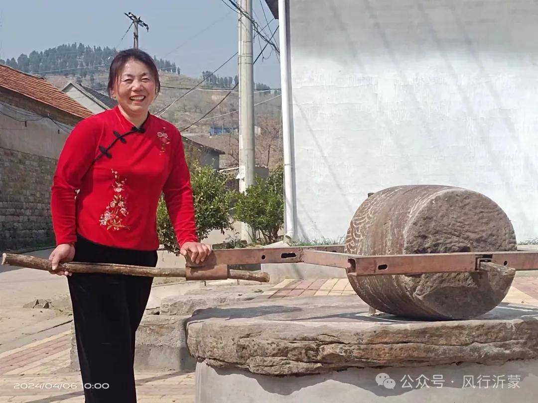 刘兰前:推转老碾,留住乡愁_沂蒙_台老_学武
