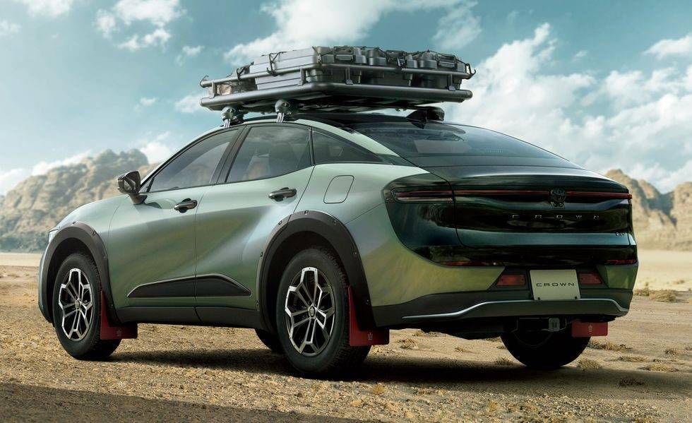 皇冠crossover landscape官图发布,气场不输大众cc_搜狐汽车_搜狐网