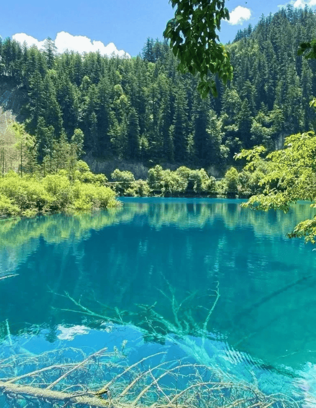 辽宁小九寨沟风景图片