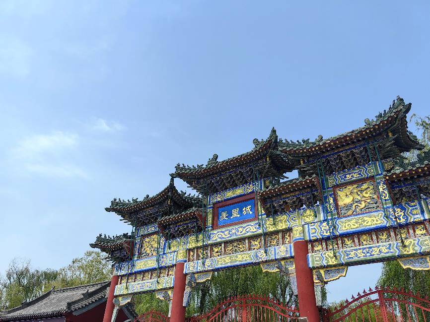 原创岳飞庙羑里古城梦幻谷安阳汤阴县的三个景点值得玩两天