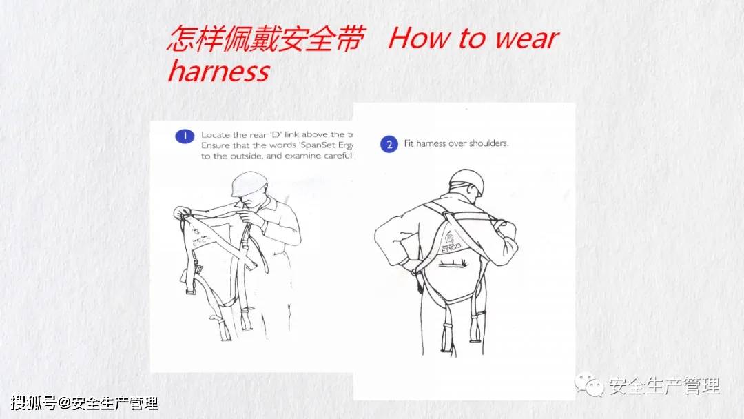 安全带专项培训中英对照