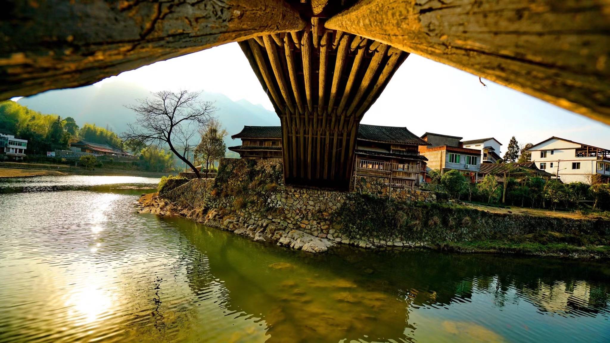 原创江南四月美景多带你走进中国廊桥之乡泰顺赏15座国保廊桥的美