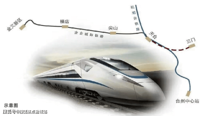 "三府"交界,杭温高铁预计2023年建成通车,金台城际铁路规划设立尖山站